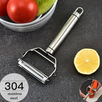 Stainless Steel Multi function Peeler Slicer Vegetable Fruit Potato Cucumber Grater