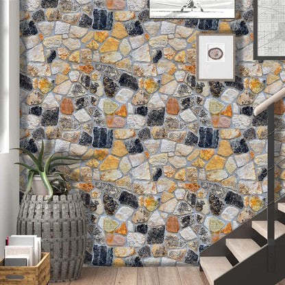 Stone Peel And Stick Wallpaper Decoration Stone Wallpaper Self-adhesive Wall Paper For Home