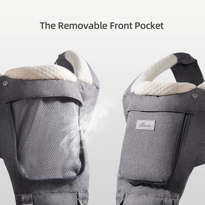 Sunveno Baby Carrier Infant Hip Seat Carrier Bebe Kangaroo Sling for Newborns Backpack Carrier