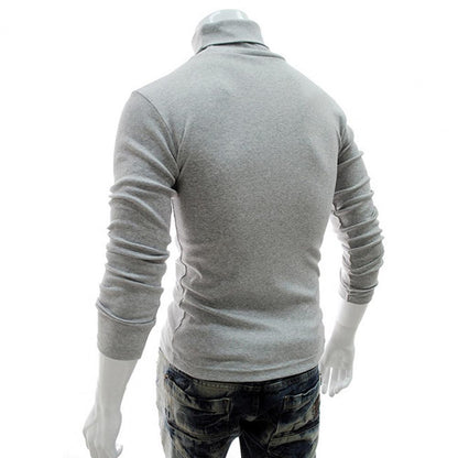 Knitted Pullover Longsleeve Turtleneck Sweaters