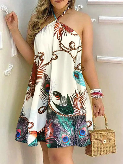 Halter Backless Summer Spring Dress