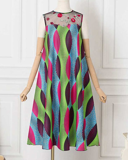 Printed Midi Summer Dress