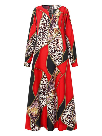 Bohemian Printed Summer Sundress