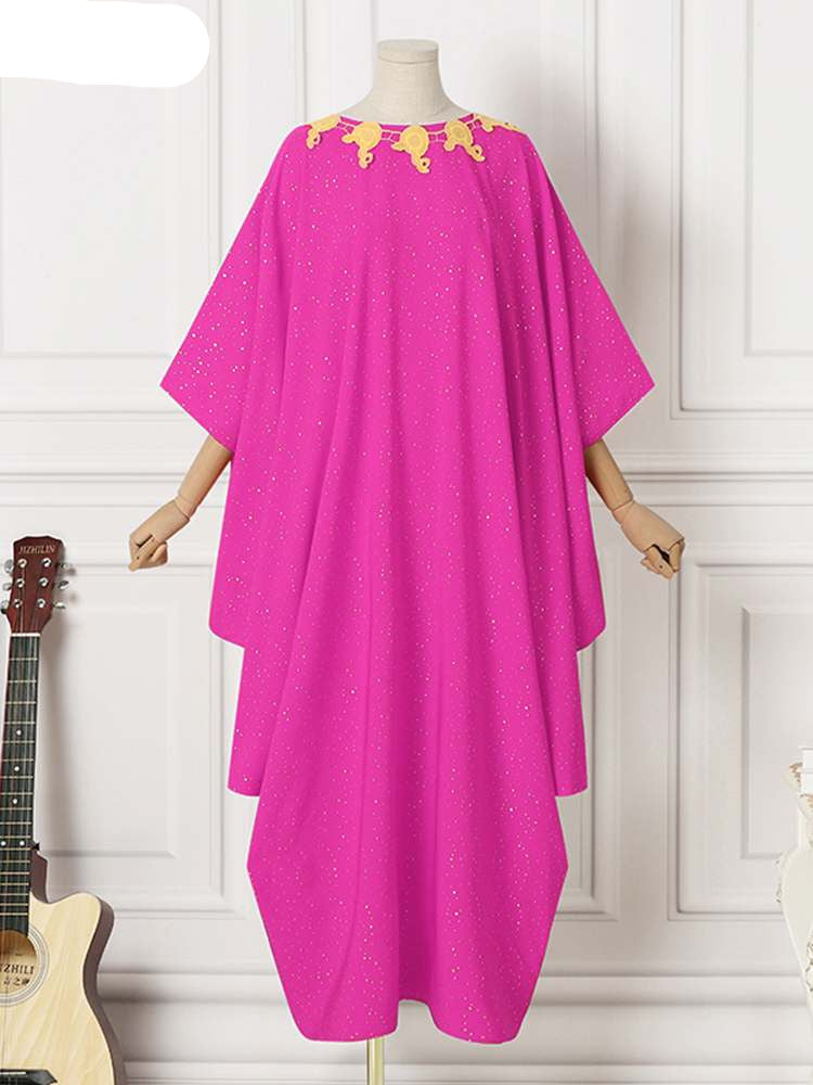 Vintage Summer Loose Bat-wing Sleeve - Dress - Azahshopping
