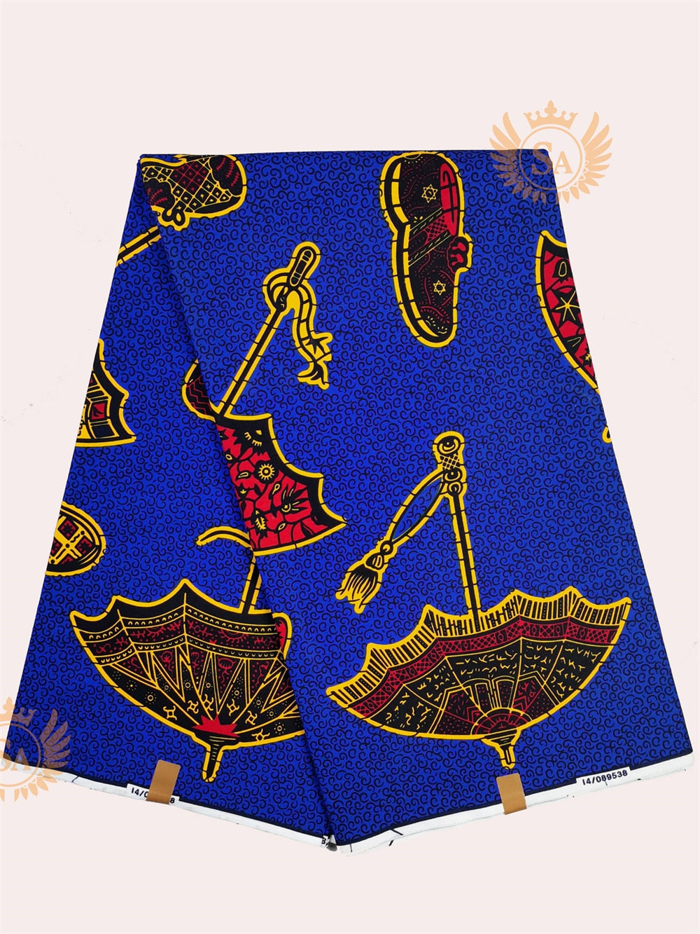 Veritable Real Wax Print Fabric Dutch Hollandais Pagne Africa Dress 100% Cotton - Azahshopping