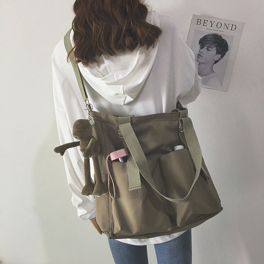 Waterproof Oxford Large Capacity Canvas Crossbody Bags For Women