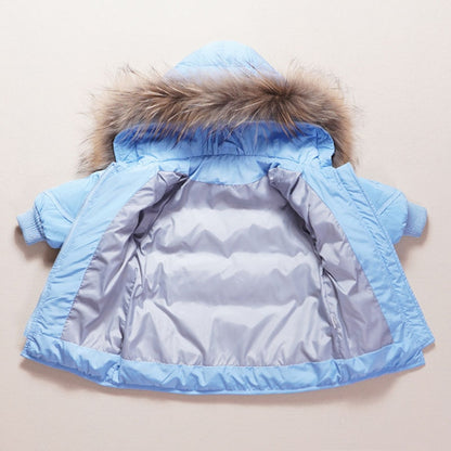 Warm Down Jacket Winter Children Clothing Set Baby Boy