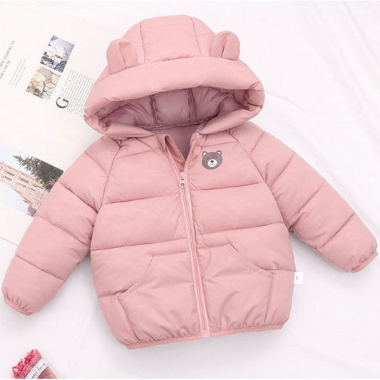 Winter Thick Warm Hooded Down Jacket 0-7 Year Old