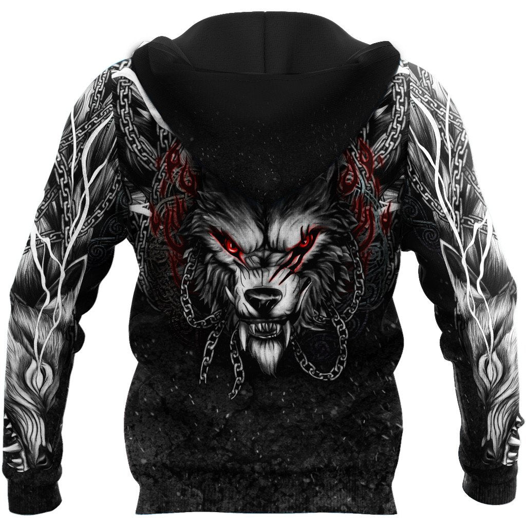 Wolf Tattoo 3D Printing Autumn Fashion Mens Hoodie Unisex Hooded sweatshirt Streetwear Jacket Tracksuit