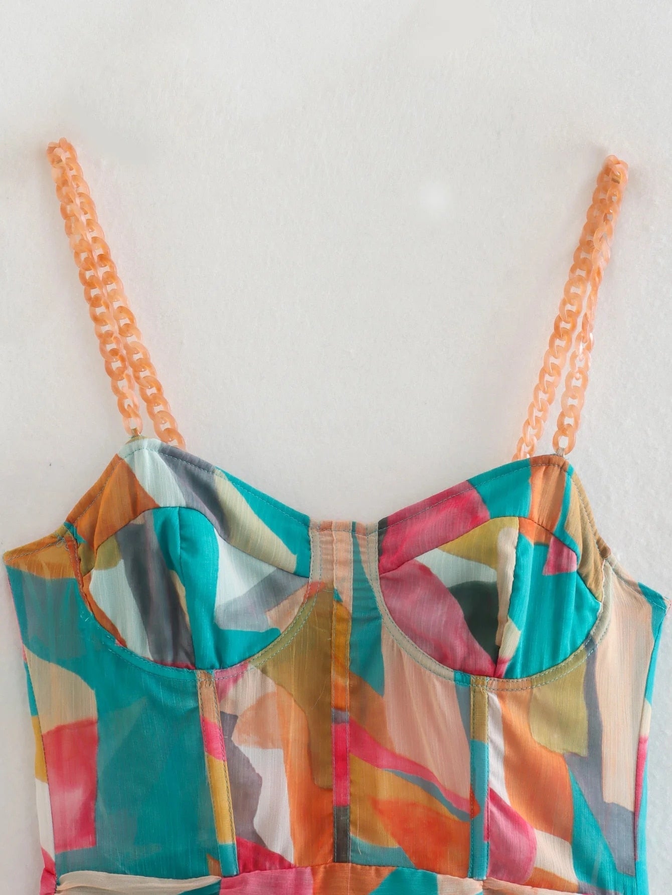 Printed Mini Spring Dress