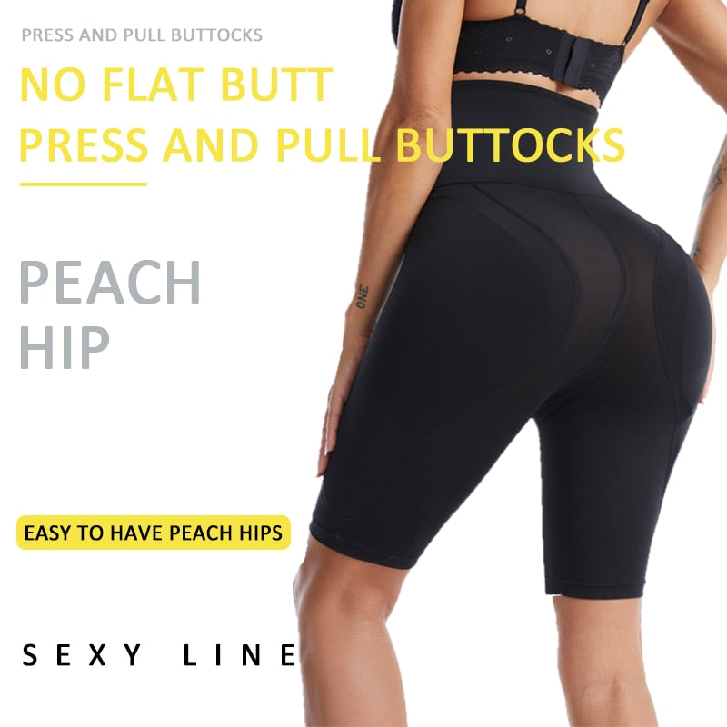 Hip Pads High Waist Trainer Shapewear With Hook