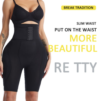 Hip Pads High Waist Trainer Shapewear With Hook