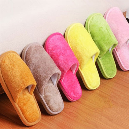 Home Slippers Indoor Bedroom Light Eva Cotton Slipper Furry Plush Shoes