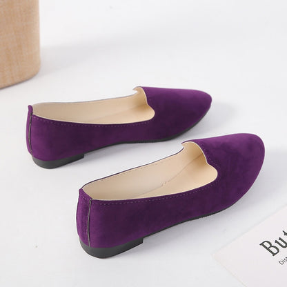 Women Ladies Slip On Flat Shoes - Flats