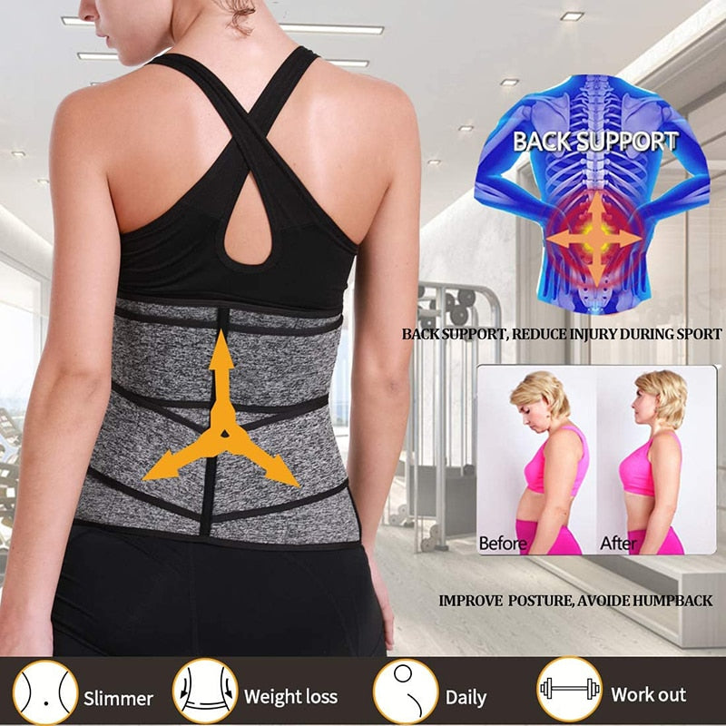 Waist Trainer Neoprene Body Shaper Belt Slimming Sheath Belly Reducing Shaper