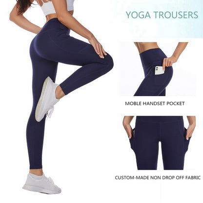 Women Yoga Leggings With Pocket - Yoga Pants