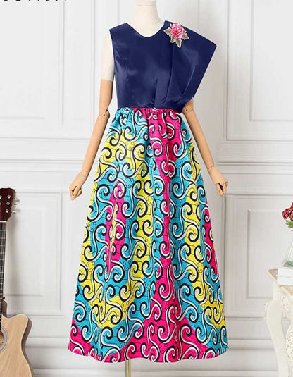 Printed Summer Maxi Dress