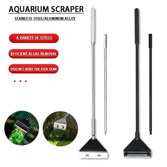 Stainless Steel Aquarium Fish Tank Algae Scraper Blade