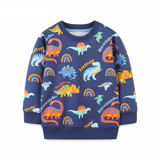 Cotton Outerwear Toddler Hoodie Sweatshirts