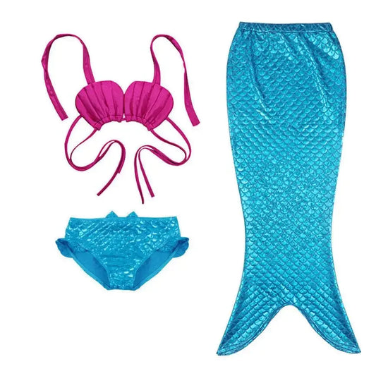 Fancy Cosplay Costume 3pcs Girl Set Swimsuit 3-9Y