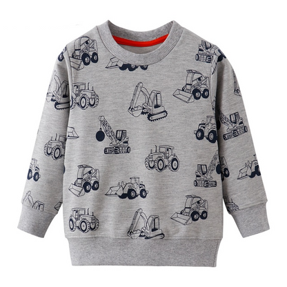 Cotton Outerwear Toddler Hoodie Sweatshirts