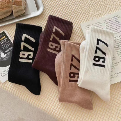 Luxury Essentials 1977 Medium Basketball Skateboard Sports Sock