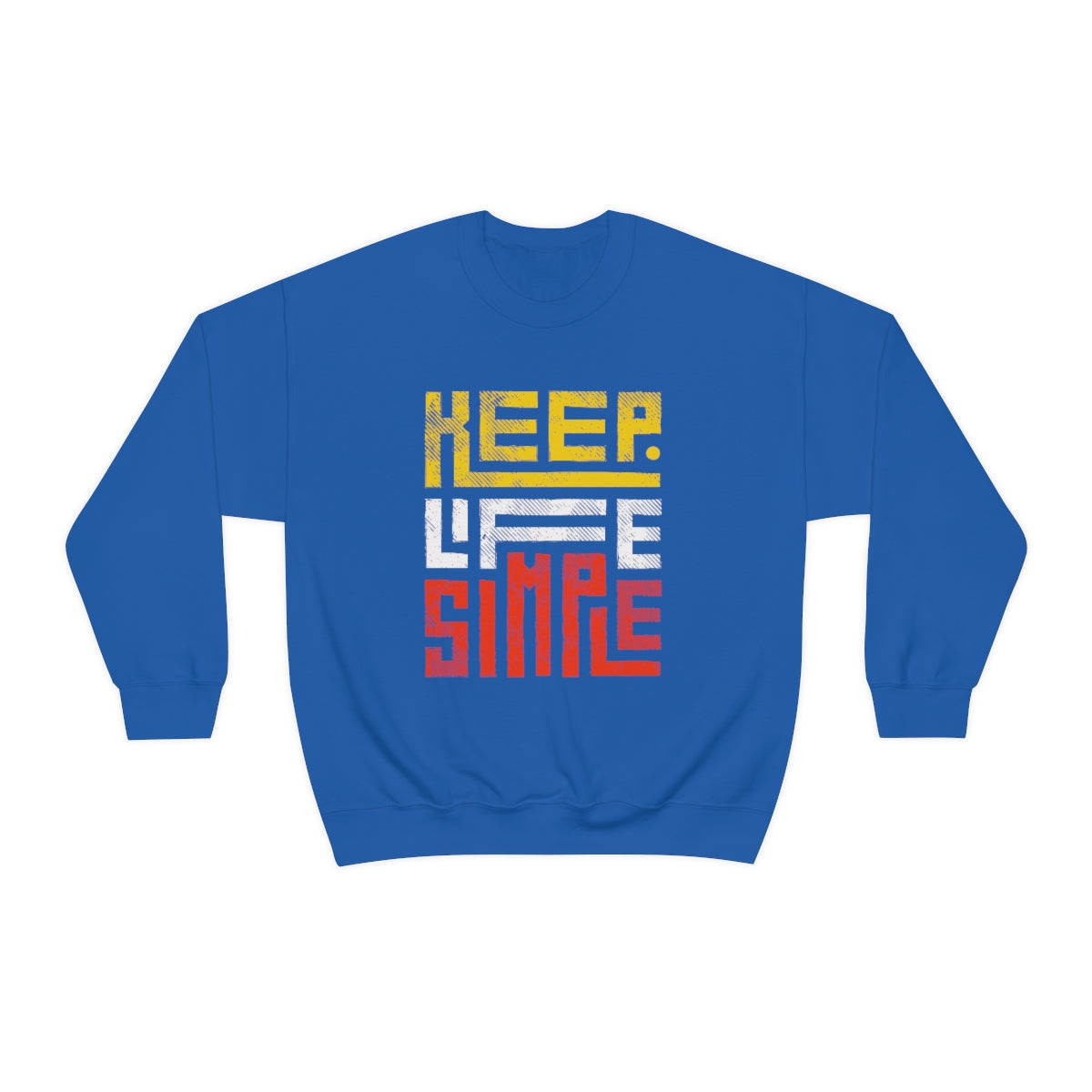 Keep Life Simple Unisex Heavy Blend™ Crewneck Sweatshirt