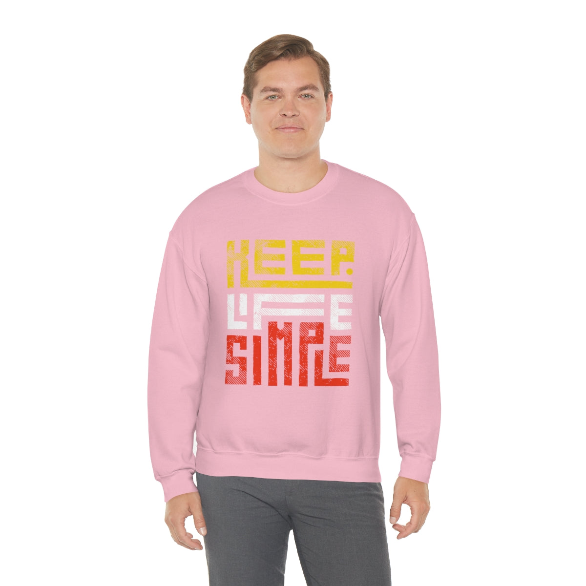 Keep Life Simple Unisex Heavy Blend™ Crewneck Sweatshirt