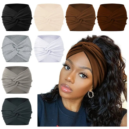 Extra Large Thick Wide Headband Wrap turban