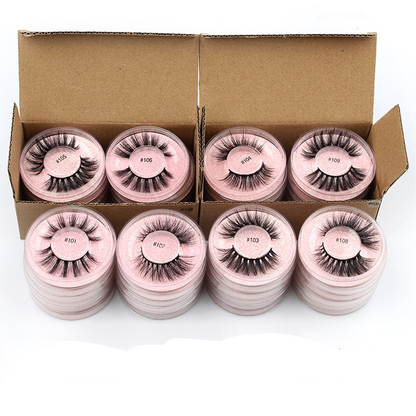 Wispy Lashes Long Faux Cils Bulk Lash - False Eyelashes