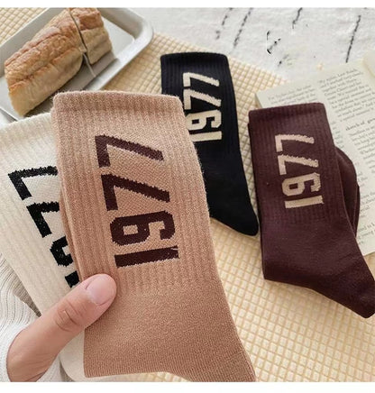 Luxury Essentials 1977 Medium Basketball Skateboard Sports Sock