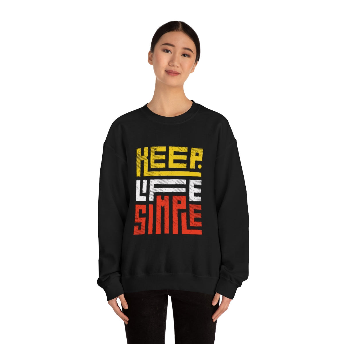 Keep Life Simple Unisex Heavy Blend™ Crewneck Sweatshirt