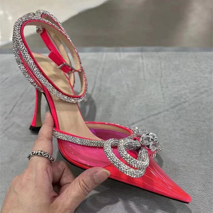 Runway Style Glitter Rhinestones Women Pumps