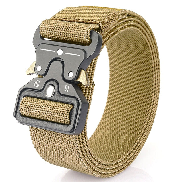 Genuine Tactical Belt Soft Real Nylon for Men And Women Black
