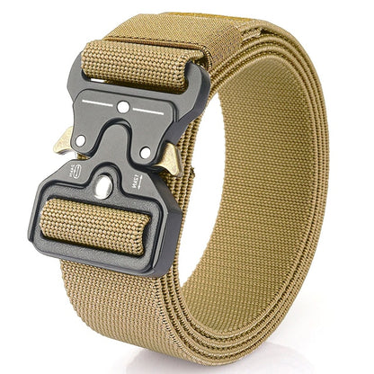 Genuine Tactical Belt Soft Real Nylon for Men And Women Black