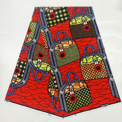 Soft 100% Cotton Veritable Real African Wax Print Fabric - Azahshopping