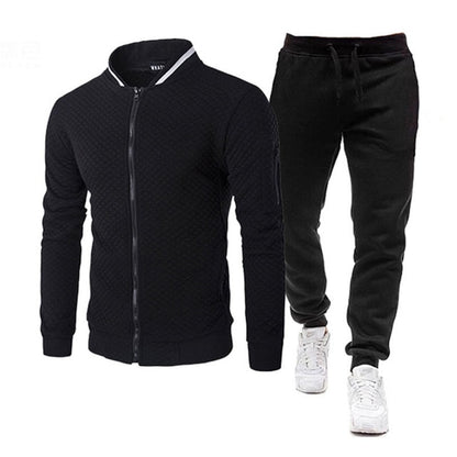 Mens Tracksuit Set Two Piece Tracksuit Men Sports Wear