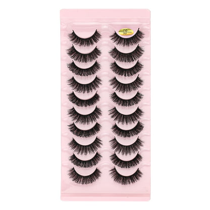 Natural Long Dramatic Fluffy 3d Wispy Eye Lashes Thick Soft - False Eyelashes