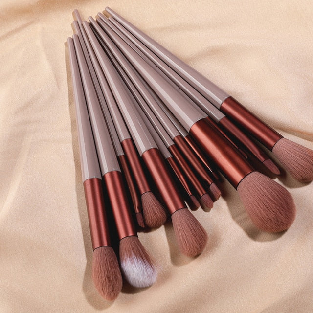 Soft Fluffy Makeup Brushes Set Eye Shadow Foundation