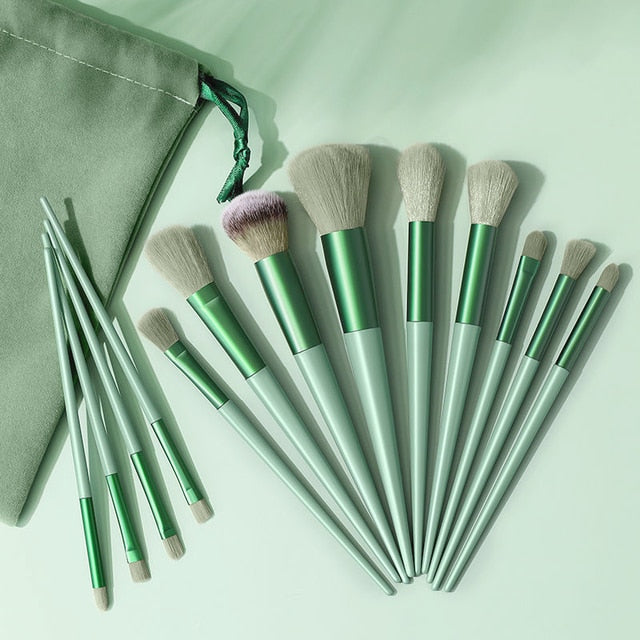Soft Fluffy Makeup Brushes Set Eye Shadow Foundation