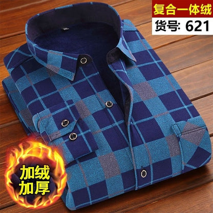 Men's Winter Plaid Shirts