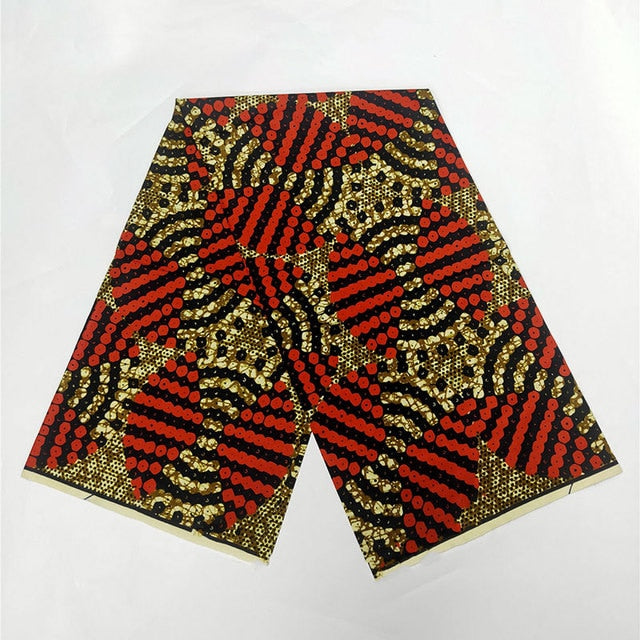 Soft 100% Cotton Veritable Real African Wax Print Fabric - Azahshopping