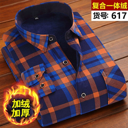 Men's Winter Plaid Shirts