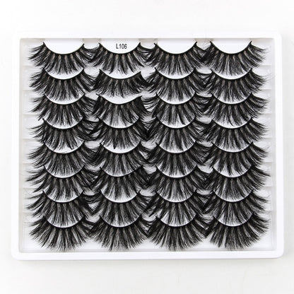 Natural Long Dramatic Fluffy 3d Wispy Eye Lashes Thick Soft - False Eyelashes