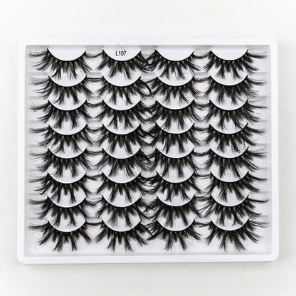 Natural Long Dramatic Fluffy 3d Wispy Eye Lashes Thick Soft - False Eyelashes