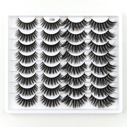 Natural Long Dramatic Fluffy 3d Wispy Eye Lashes Thick Soft - False Eyelashes