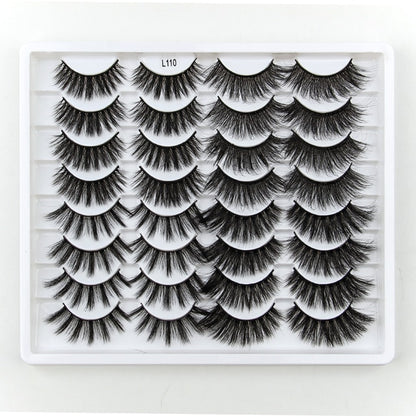 Natural Long Dramatic Fluffy 3d Wispy Eye Lashes Thick Soft - False Eyelashes