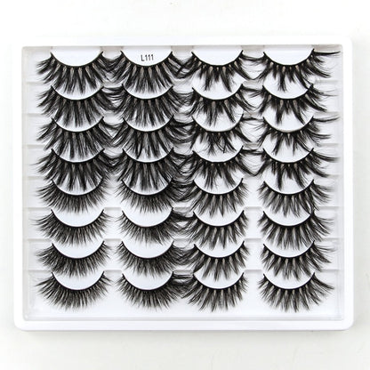 Natural Long Dramatic Fluffy 3d Wispy Eye Lashes Thick Soft - False Eyelashes