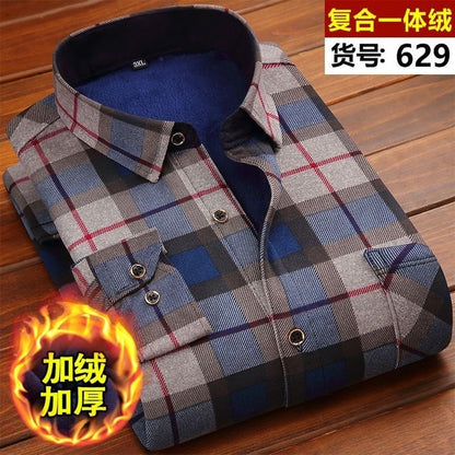 Men's Winter Plaid Shirts