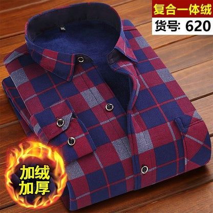 Men's Winter Plaid Shirts